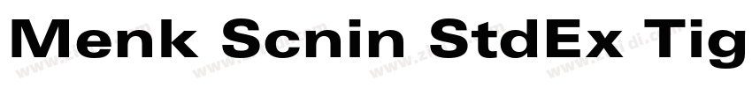 Menk Scnin StdEx Tig字体转换